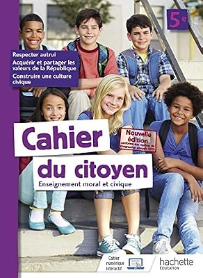 Hachette education Cahier du citoyen 5e - éd. 2019