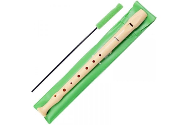 Hohner Flauta hohner 9508 color marfil funda verde