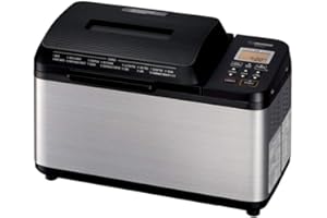 Zojirushi BB Home Bakery Virtuoso Plus Brotbackmaschine Virtuoso Plus 2 lb. loaf of bread Stainless Steel/Black