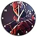 Produktbild Kämpfer Overwatch Bild auf Wanduhr mit weißen spitzen Zeigern und Ziffernblatt, Durchmesser 30cm, perfekte Dekoration für Ihr Zuhause, Super Geschenkidee für groß und klein