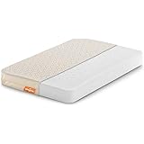 Marcapiuma - Materasso culla lettino neonato 80x50 alto 8 cm PISOLO Materassino Waterfoam Compatibile con Chicco Next To Me C