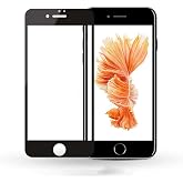 Aksesuarcim Apple iPhone 7 ile Uyumlu Ekran Koruyucu Tam Kapatan Nano Esnek İnce Fiber Siyah
