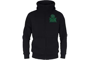 CELTIC F.C. Celtic FC Boys Hoody Zip Fleece Kids OFFICIAL Football Gift