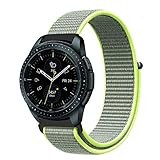 BZLine Armband | Sport Nylon Ersatz Uhrenarmband | Für Samsung Galaxy Watch 42mm/46mm | Weich, Atmungsaktiv und Leicht | Mehr weich und bequem | Bandlänge: 230 mm | Bandbreite: 20 mm