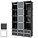 Produktbild Miadomodo Regalsystem Kleiderschrank Wäscheschrank großzügiger Schrank mit 12 Fächern B/H/T: ca. 110/180/37 cm mit Farbwahl