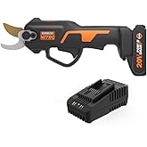 WORX WG330E 20Volt 2.0A Li-ion Tek Ak&uuml;l&uuml; Profesyonel K&ouml;m&uuml;rs&uuml;z Dal Budama Makası