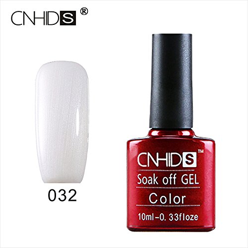 DressLksnf Esmalte de Uñas Esmaltes Semipermenentes para Uñas de Gel Soak off Pintauñas de Colores para Manicura Color Puro Estilo Ligero Esmalte Permanente de Lentejuela Lujo