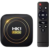 Android 12.0 TV Box, HK1 RBOX with 4GB RAM and 64GB ROM H618 CPU | Support 2.4GHz/5.8GHz WiFi, Bluetooth 4.0, 8K H265 Decodin