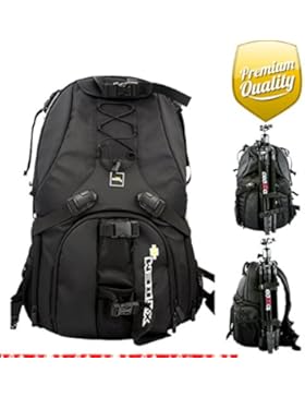 XTREMplus Fotorucksack Active Cube L Premium Rucksack - Fotorucksack mit Laptopfach - Kamerarucksack mit Zugriff...