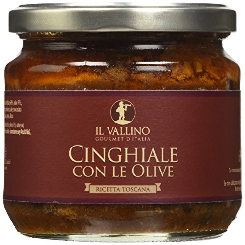 Frandi Italia Cinghiale con le Olive - 3 Confezioni da 330 g