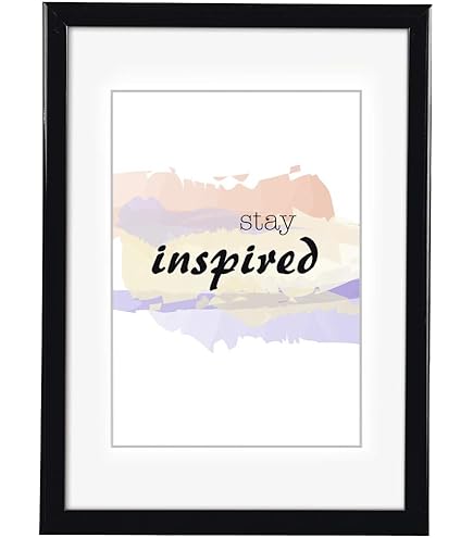 Pracht Creatives Hobby 6036-40291 Photo Frame Black, Approx. 33 x 44 cm