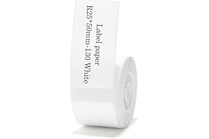 NIIMBOT D101 Label Maker Tape Adapted Label Print Paper Standard Laminato Ufficio Etichettatura Nastro di Ricambio (25 * 50mm)