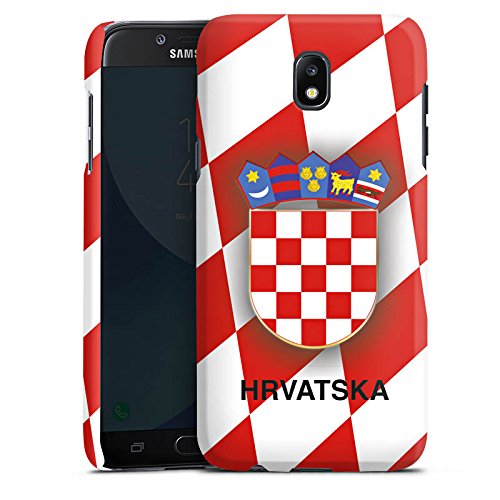 Samsung Galaxy J5 2017 Hülle Premium Case Cover Kroatien Em Trikot Football Fussball