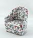 Produktbild Melody Jane Puppenhaus Miniatur Loungemöbel 1:12 Maßstab bequem Chintz Sessel Sessel