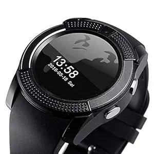 Smartwatch for Men Women Boys Girls, Android SmartWatch 4G 5G Phone Watch with Google Chrome Camera/SIM Card Slot, All Sports Tracker,Smart Watch Compatible with All Android and iOS Smartphones