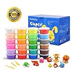 Air Dry Clay, 24 Colors Ultra Light Modeling Clay, Rubikliss Magic Clay DIY Crea