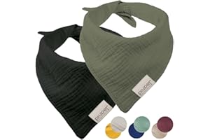 PiuPet® Hundehalstuch I 2er Set Hundehalstücher I Hundehalstuch große Hunde I Halstuch Hund I Stylisches Bandana große & kleine Hunde | Hundebekleidung & Zubehör I Schwarz/Grün | (L) 76x53x53cm