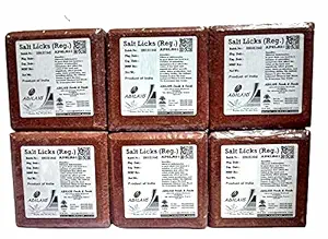 ADILAID Salt Licks for Goat & Sheep (800g X 6 Nos) (Pack of 6 Blocks)