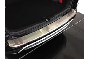 SJZT Car Stainless Steel Rear Bumper Protector Guard for Honda CR-V CRV 2013 2014 2015 2016, Trunk Sill Kick Plate Anti-Scratch Auto Styling Accessories