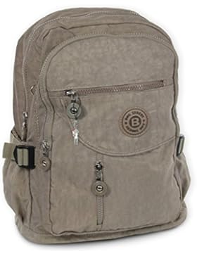 Rucksack, Handtasche stone, braun Nylon Damen Cityrucksack Bag Street OTJ604L