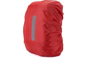 HYCOPROT Parapioggia per Zaino con Strisce Riflettenti, Copertura Antipioggia Impermeabile e Reflective per Zaini, Zaino Parapioggia per Escursionismo, Campeggio, Turismo, Ciclismo