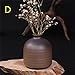 Produktbild Bluelover Keramik Vase Zakkz Flasche Keramik-Ornamente Blume Ordnen Sie Keramik Glasiert Home Decor -D