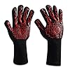Grillhandschuhe 1 Paar Minghaidi Extra Lange 138 Zoll Ofenhandschuhe Hitzebestndig Bis Zu 500c Bbq Rutschfeste Handschuhe Geeignet Zum Grillen Ofen