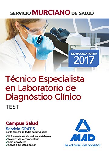 Descargar TECNICO ESPECIALISTA EN LABORATORIO DE DIAGNOSTICO CLINICO DEL SERVICIO MURCIANO: TEST