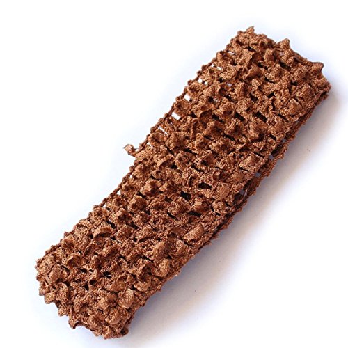 WINOMO 24St elastischem Crochet Haarband Stirnbänder Haargummis für Baby Girls Kleinkind - 3