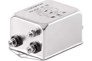 X-ON SCHAFFNER Filtre antiparasite FN2030-20-06 250 V/AC 20 A 4 mH (L x l x H) 85 x 54 x 30.3 mm 1 pc(s)