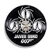 Produktbild Gullei.com Wanduhr aus Vinyl, Geschenk für James Bond