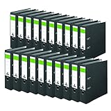 DINOR™ Ordner-Wolkenmarmor Recycling 8 cm breit DIN A4...