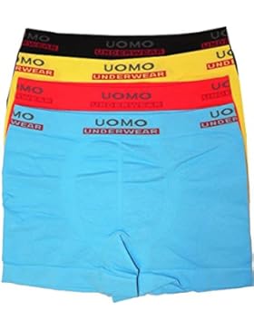 LisaModa Uomo 4er Pack Jungen Boxershorts