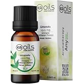 KAOils Limon Otu U&ccedil;ucu Yağı 10 ml | Lemongrass (Cymbopogon Flexuosus) Essential Oil | Kas Rahatlatıcı & Ferahlatıcı | Meditat