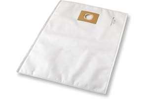 SAUBERMANN-FILTER 10 x Fleece Vacuum Cleaner Bags Compatible with Würth ISS 32/35/35-s - 30 Litre Capacity, Made in Germany, 3-Ply, Tear-Resistant, Perfect Fit