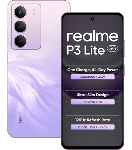 realme P3 Lite 8/258GB ホワイト realme P3 Lite 8/258GB ホワイト Realme P3 Lite 5G technical
