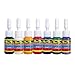 Solong Tattoo New Beginner 1 Pro Machine Gun Tattoo Kit Power Supply Needle Grips tip 7 color ink set TK105-1