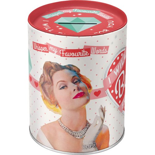 Nostalgic-Art 31014, Say it 50’s, Buy it for me Spardose - 2