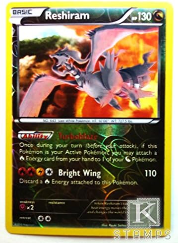 Pokemon - Reshiram (63/108) - XY Roaring Skies - Reverse Holo Rare