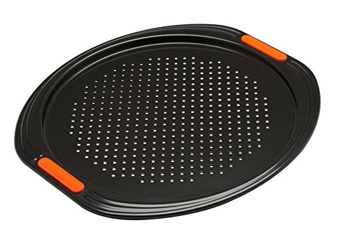 examen Le Creuset 94102713000000 Patiliss Plaque à Pizza Charbon Noir 33 cm