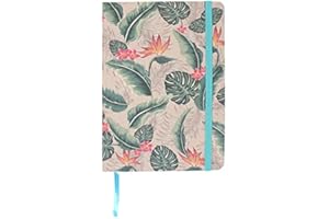 JONES HOME & GIFT Cuaderno De Notas - Tapa Dura A5 Estilo Floral