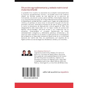 Situación agroalimentaria y estado nutricional materno infantil: En comunidades rurales de la provincia de Co