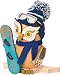 Produktbild Räuchermännchen Eule mit Snowboard