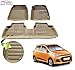 Auto Pearl - Premium Quality Custom Fit Croc Finish Beige Color 5D Car Mats For - Hyundai I10 Grand RS.3199.00