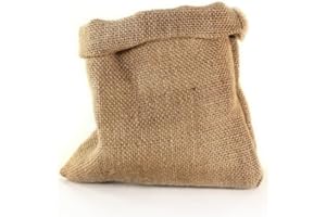 Jutesack für Pflanzen 85x50cm 1 Stück Winterschutz 50kg Traglast Kartoffelsack Frostschutz Pflanzen Sandsack Jute Sack Groß Sackhüpfen Raschelsäcke Ökologische Säcke aus Naturfaser 1 Stück 85x50cm