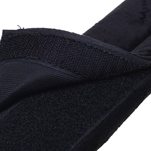 Case Wonder 1 Paar 2 Schwarz Mehrzweck Komfort Schulterpolster Schultergurt Pads f  r Laptop   Messenger   Boxen   Reisetasche   Auto Sicherheitsgurte