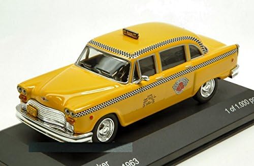 WHITEBOX WB194 CHECKER MARATHON 1963 NEW YORK TAXI 1:43 MODELLINO DIE CAST MODEL