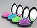 INHDBOX Folding Pocket Brush & Mirror Ladies Travel Hair Pocket Size Handbag