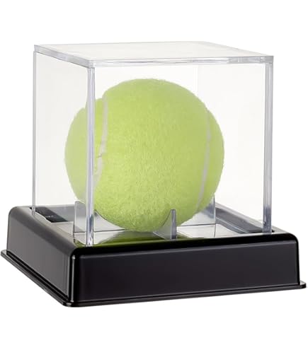 Portapalline Da Tennis In Acrilico - Display Con Base Per Souvenir E Collezioni, Protezione UV - Foto 3