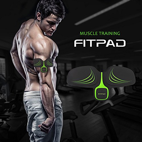 FITPAD Body Fitness Músculos Gear Inteligente Equipamiento de entrenamient stimulación Muscular Entrenamient Cintura Brazos y Piernas, Apoyo perfecto para hombre y mujer